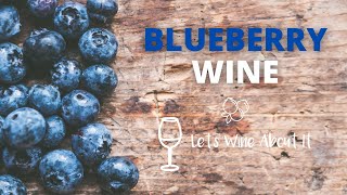 How to Make Blueberry Wine  A Perfect Beginner Recipe [upl. by Pelag199]