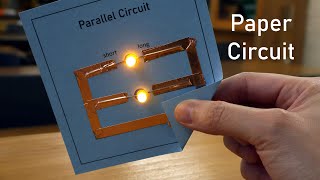 Paper Circuit  Physics Experiment [upl. by Estis939]