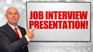 JOB INTERVIEW PRESENTATION How To Give A Brilliant Presentation In An INTERVIEW EXAMPLE INCLUDED [upl. by Niamrej]