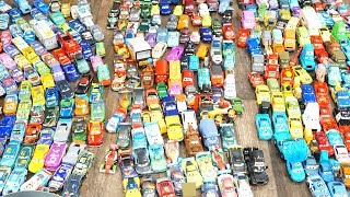 Disney Cars Huge Diecast Collection from All Movies Plus Story Sets Playset Setup [upl. by Accissej635]