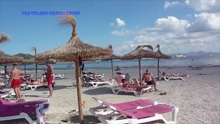 Alcudia Beach  Mallorca Spain  Must See amp Do  Travel Guide [upl. by Cahra99]