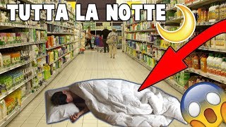 TUTTA LA NOTTE in un SUPERMERCATO ci hanno cacciati [upl. by Couq]