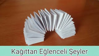 Kağıttan Kedi Merdiveni Yapımı Eğlenceli Şeyler 1 [upl. by Kcirdef]