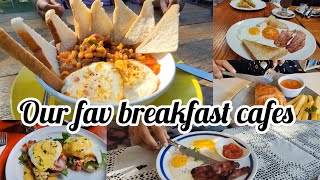 Breakfast treats at our favourite places with prices  Cafe hopping Durban  Sweet and savoury [upl. by Ahsiekel]