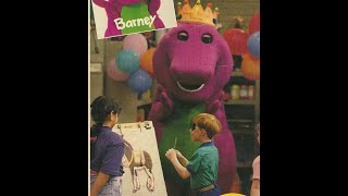 Barney Home Video Barneys Birthday 1999 Lyrick Studios VHS [upl. by Asselem457]