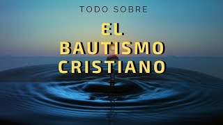 El bautismo cristiano  Hno Luis Vëlez  Unicidad  Aprendamos de Cristo Jesús [upl. by Aliehc]