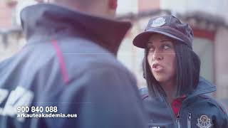 Spot del Gobierno Vasco para la OPE de Ertzaintza y Policía Local [upl. by Liatris]