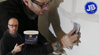 Fill Small Internal Cracks Using Bartoline Plaster Skim amp Repair 1876 The Professional Range [upl. by Laina925]