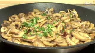 Rezept Spanische Pilze mit Knoblauch selber machen [upl. by Oiril704]