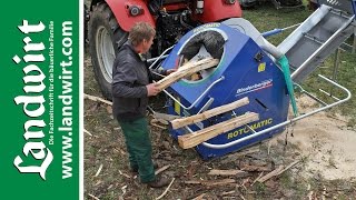 Binderberger Trommelsäge Rotomatic EZ  landwirtcom [upl. by Muscolo]