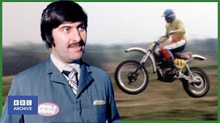 1977 Can CCM Save the BRITISH MOTORCYCLE INDUSTRY  Nationwide  Retro Transport  BBC Archive [upl. by Tami518]