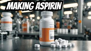 How Aspirin Is Made 💊  Unbelievable Factory Secrets Revealed [upl. by Ode]