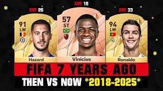 THIS IS HOW FIFA LOOKED 7 YEARS AGO VS NOW 🤯😱 ft Vinicius Hazard Ronaldo… [upl. by Araz619]