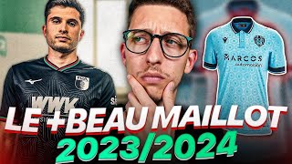 Les MAILLOTS de FOOTBALL pour la saison 20232024  PART 1 [upl. by Tobe]