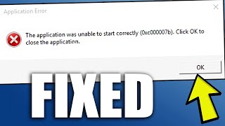 Fix GTA V  The application was unable to start correctly 0xc00007b [upl. by Hebert860]