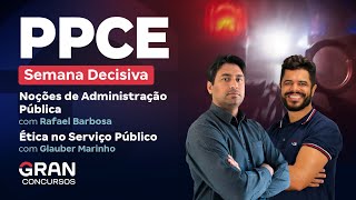 Concurso Polícia Penal CE Semana Decisiva em Noções de Adm Pública e Ética no Serviço Público [upl. by Libbie]