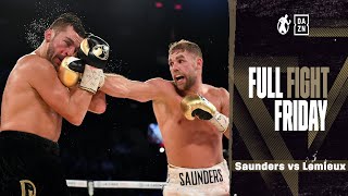 Full Fight  Billy Joe Saunders vs David Lemieux Saunders Goes To Canada To Defend Title FREE [upl. by Guimar]