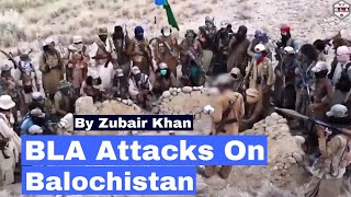 Fateh Squad of BLA attacks in different areas of Balochistan [upl. by Nolubez]