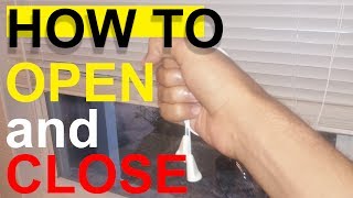 How to open and close window blinds [upl. by Roswell329]