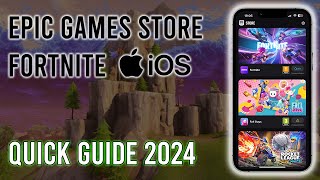 How to Install Epic Games Store amp Fortnite on IOS [upl. by Akiehsat701]