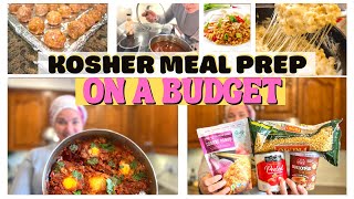 Sunday Reset Family KOSHER Meal Prep Ideas for a WEEK of Kosher Dinners  KOSHER ON A BUDGET [upl. by Dekeles]