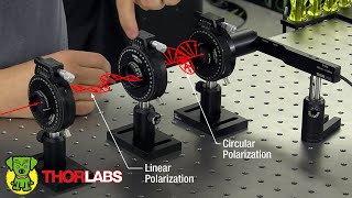 Create Circularly Polarized Light Using a QuarterWave Plate QWP  Thorlabs Insights [upl. by Llennahs]