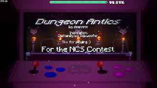 Geometry Dash 幾何衝刺 Dungeon Antics By Seannnn Daily Level 60fps gameplay [upl. by Shing]