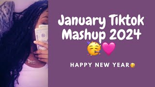 January TikTok Mashup 2024 🥳🩷 Happy New Year🥳 [upl. by Takakura]