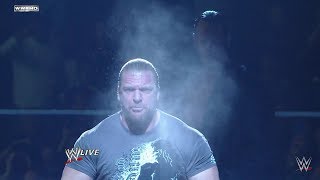 Triple h best entrance ever [upl. by Socem]