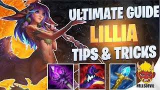 WILD RIFT ULTIMATE LILLIA GUIDE  TIPS amp TRICKS  Guide amp Build [upl. by Elli]