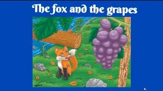 Sour Grapes A Funny Aesops Fable Read Aloud KidsStories Fables [upl. by Domenech755]