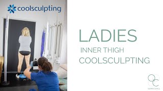 Ladies Inner Thigh CoolSculpting at Quinn Clinics Bristol [upl. by Rida]