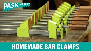 Homemade Bar Clamps [upl. by Notsruht352]