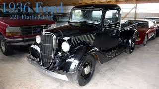 1936 Ford Pickup flathead V8 3 spd Manual from Country Classic Cars [upl. by Gile]