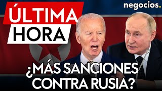 ÚLTIMA HORA  EEUU considera más sanciones contra Rusia por las supuestas tropas norcoreanas [upl. by Aserehc]