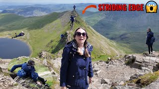 HELVELLYN VIA STRIDING EDGE 4K 😱 [upl. by Yekim]