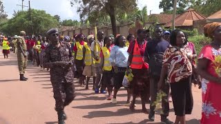 Preparations for Martyrs Day  Security agencies secure premises [upl. by Atnauqahs718]