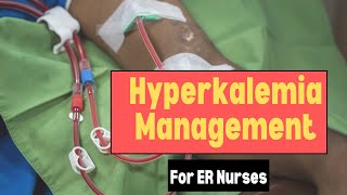 Hyperkalemia  Emergency Nurse  Treatments Explained [upl. by Enilemme978]