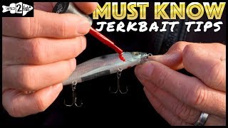 Catch More Bass with These 4 Jerkbait Modifications [upl. by Yenduhc143]