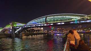 Moscow River and its Famous Bridges [upl. by Huang]