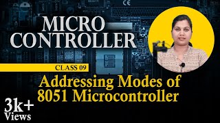 Addressing Modes of 8051 Microcontroller  Microcontroller and Its Applications [upl. by Naraj]