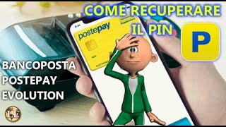 Postepay Come recuperare il PIN  e bancoposta [upl. by Leidag]