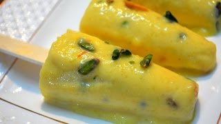 Kesar Pista KulfiKesar Pista malai KulfiPIsta KulfiAuthentic Kesar Pista Kulfi Recipe [upl. by Ayiotal]