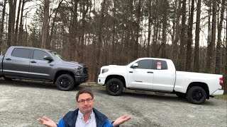 2020 Tundra TRD Pro Double Cab vs CrewMax  How to Choose [upl. by Einnod521]