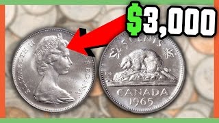 RARE CANADIAN NICKELS WORTH MONEY  VALUABLE NICKEL VARIETIES IN POCKET CHANGE [upl. by Letsirc]