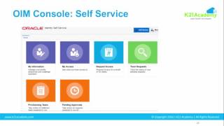 Oracle Identity Manager OIM  Identity Console [upl. by Goldsworthy]