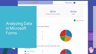 OFFICE 365 Analyzing Data in Microsoft Forms [upl. by Carena]