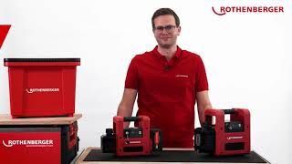 Explained ROAIRVAC R32 CL 2050 the new cordless ROTHENBERGER vacuum pumps [upl. by Annayk]