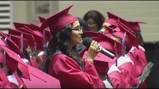 I Believe I Can Fly  Skyline High School Graduation 2017 [upl. by Gnous508]