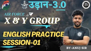 English Practice Session 01 for Indian Air Force XY Group  Anuj SIr  The Tutors Academy [upl. by Lihp]